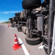 crashed truck