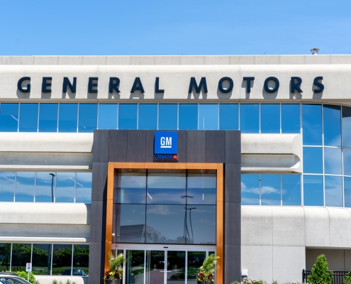 GM Canada Technical Centre campus in Markham, Ontario, Canada.