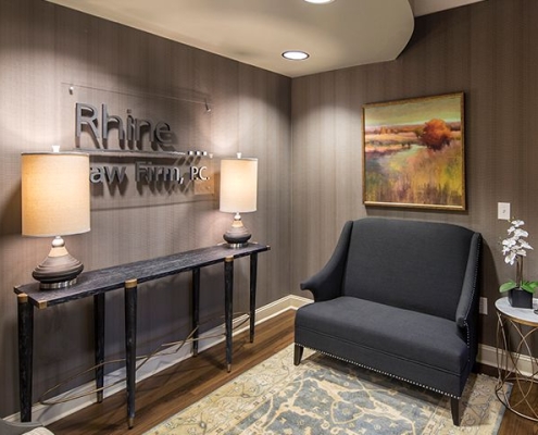 rhine law office lobby