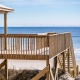 beach deck over the ocean